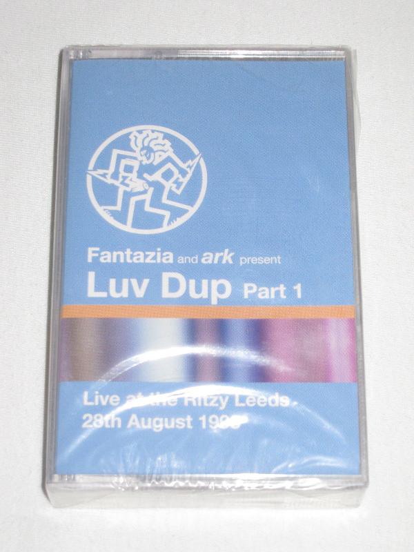 Ark And Fantazia The Ritzy Leeds 28th Aug 1995 DJ Luvdup Part 1 Tape Cover