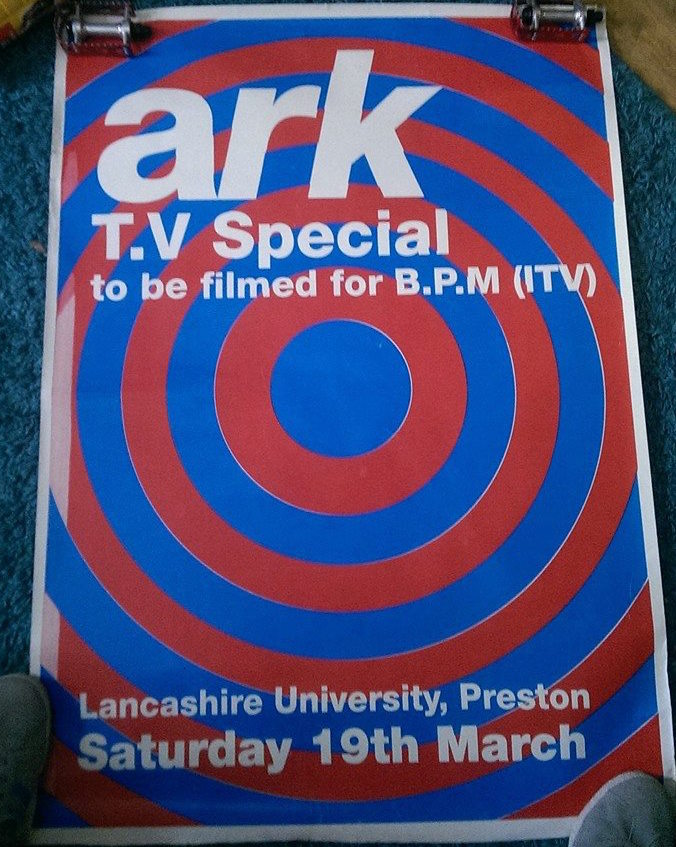 Ark Lanc Uni Preston 19th March 1994 Poster