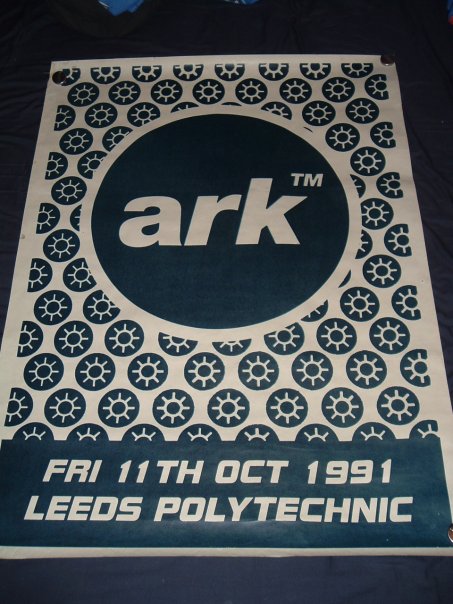 Ark Leeds Poly Fri 11th Oct 1991 Poster