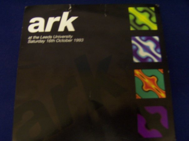 Ark Leeds Uni 16th Oct 1993 Front