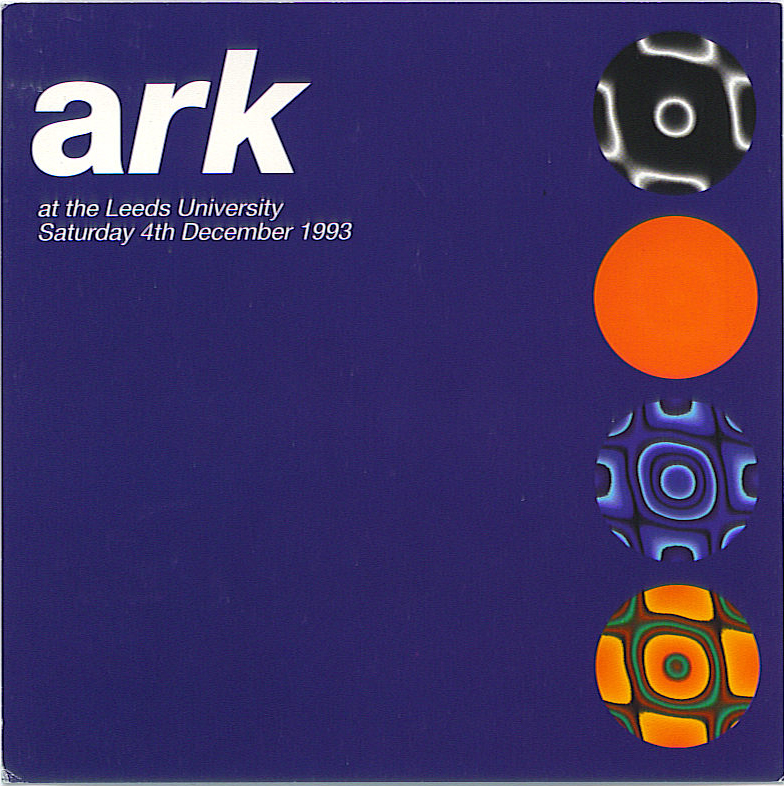 Ark Leeds Uni 4th Dec 1993 Front